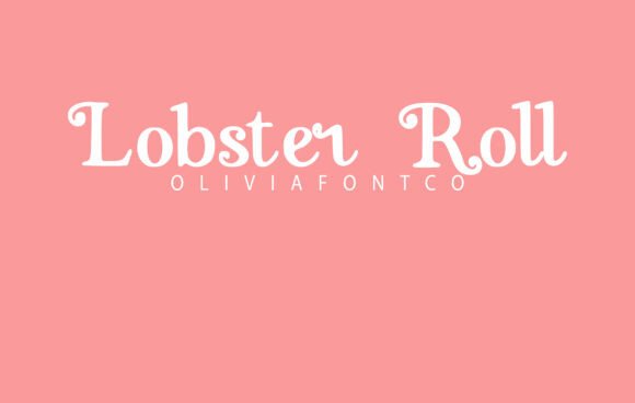 Preview of Lobster Roll Font