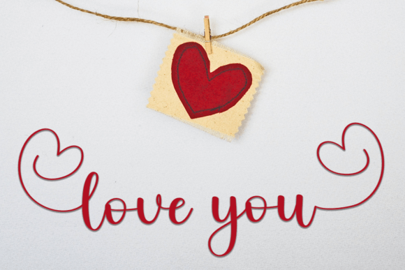 Thumbnail 4 of Love Font