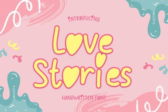 Preview of Love Stories Font