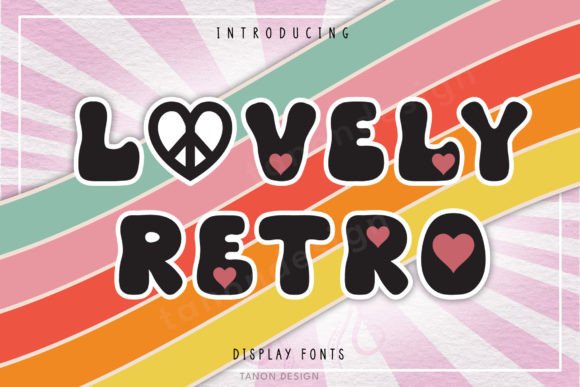 Preview of Lovely Retro Font