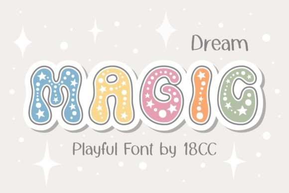 Preview of Magic Dream Font
