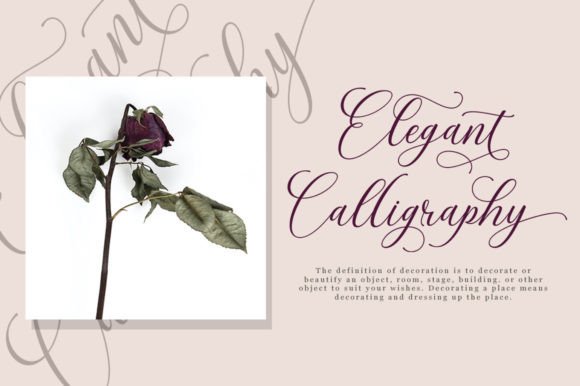 Thumbnail 2 of Magnolias Script Font