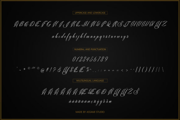 Thumbnail 2 of Maguero Script Font