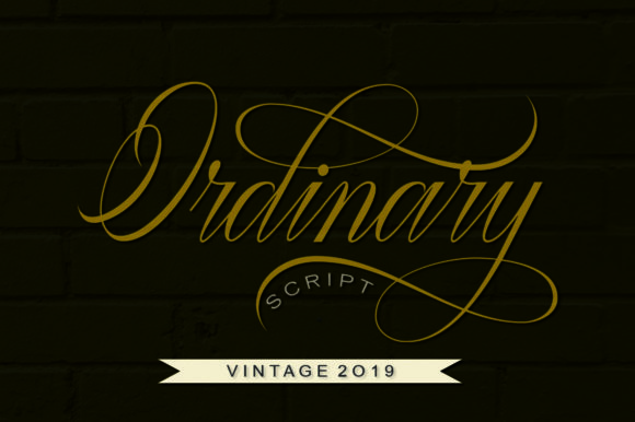 Thumbnail 3 of Maguero Script Font