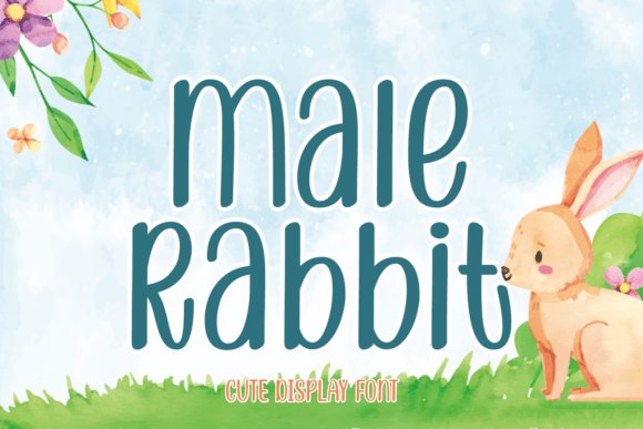 Preview of Male Rabbit Font