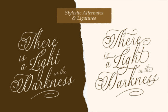 Thumbnail 4 of Maleryan Script Font