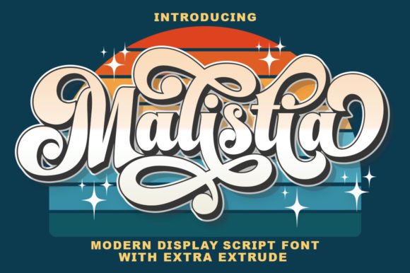 Preview of Malistia Font