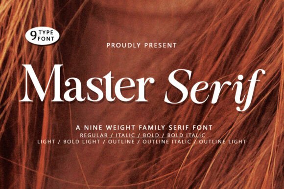 Preview of Master Serif Font