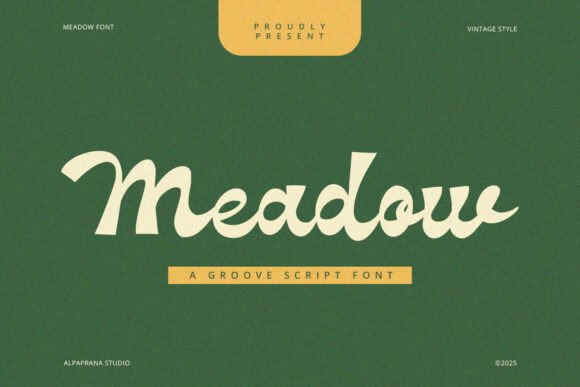 Preview of Meadow Font