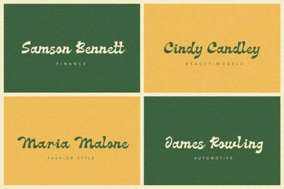 Thumbnail 2 of Meadow Font