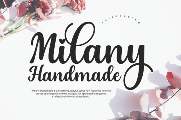 Preview of Milany Handmade Font