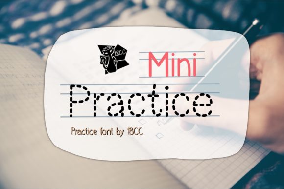 Preview of Mini Practice Font