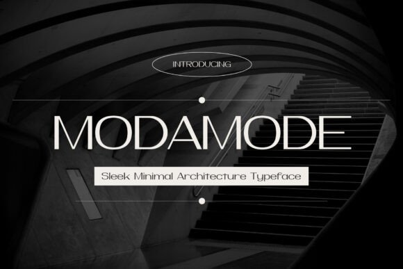 Preview of Modamode Font