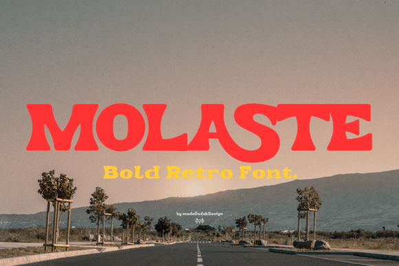 Preview of Molaste Font