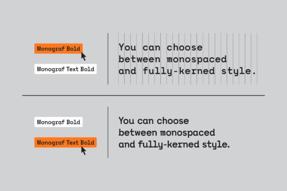 Thumbnail 4 of Monograf Font