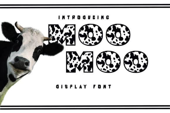 Preview of Moo Moo Font