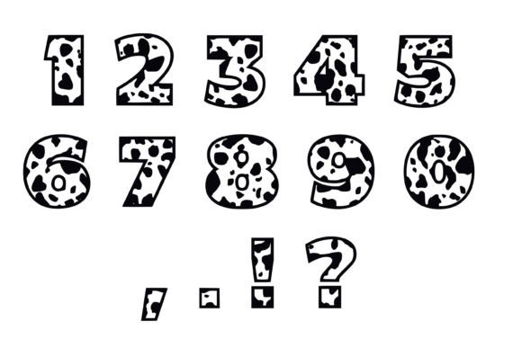 Thumbnail 4 of Moo Moo Font