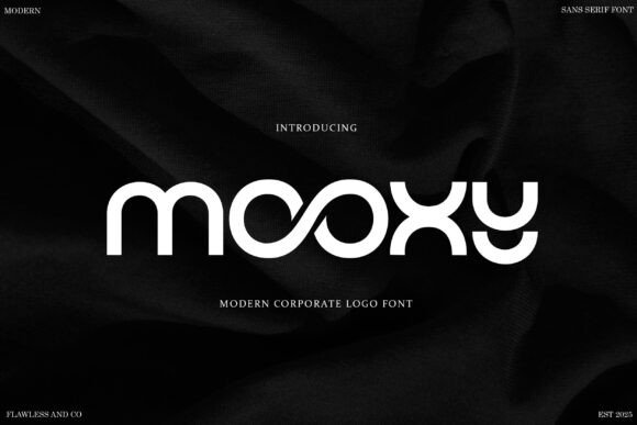 Preview of Mooxy Font