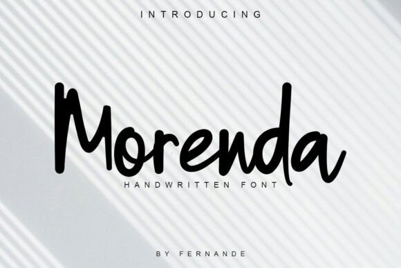 Preview of Morenda Font
