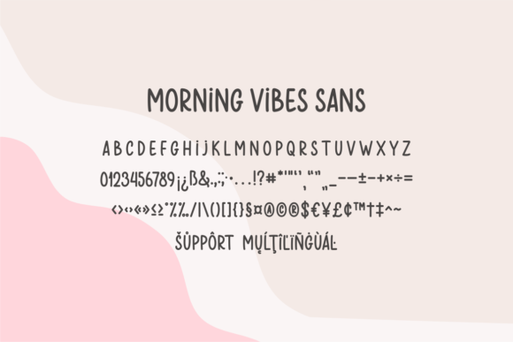 Thumbnail 4 of Morning Vibes Duo Font