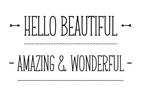 Thumbnail 4 of Mr. & Mrs. Right Now Font