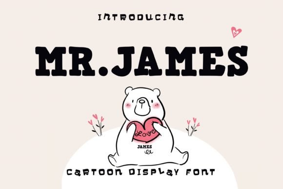 Preview of Mr.james Font