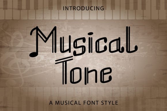 Preview of Musical Tone Font