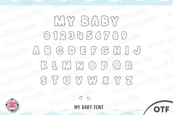 Thumbnail 2 of My Baby Font