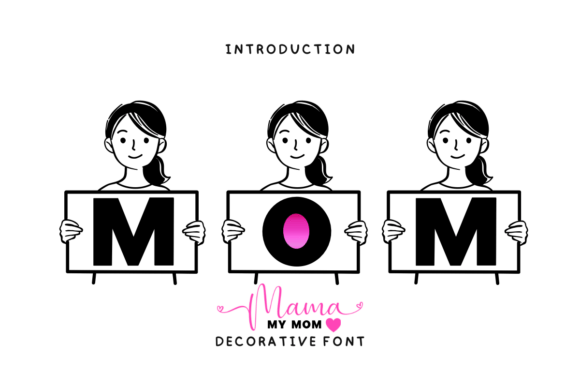 Main preview of My Mom Font
