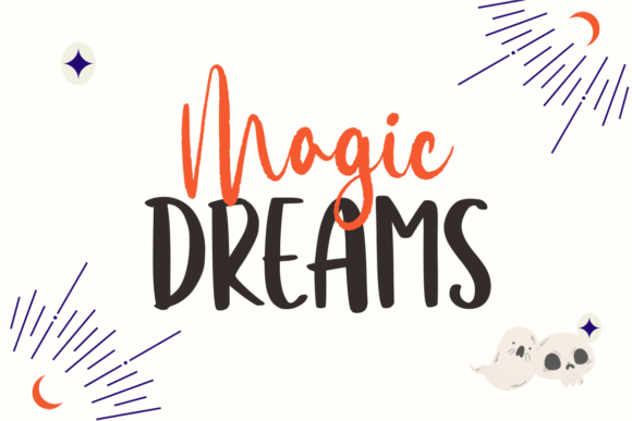 Thumbnail 4 of Mystic Dreamer Duo Font