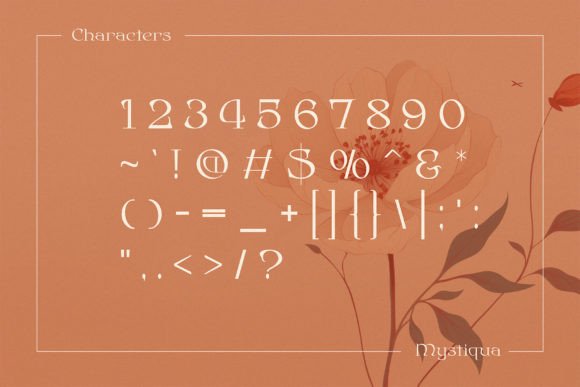 Thumbnail 3 of Mystiqua Font
