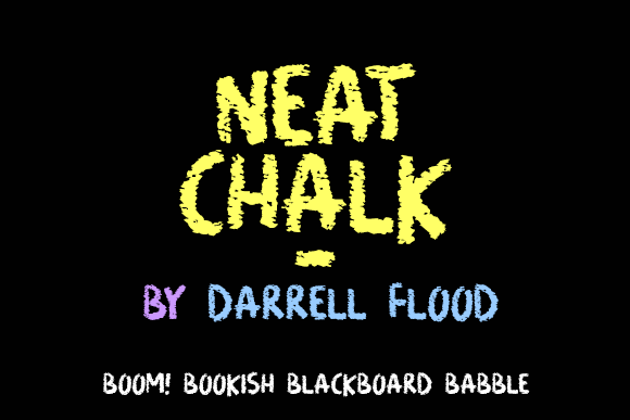 Preview of Neat Chalk Font