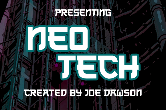 Thumbnail 3 of Neo Tech Font