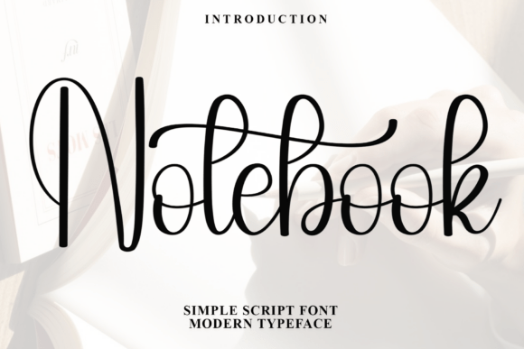 Thumbnail 2 of Notebook Font