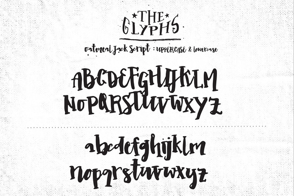 Thumbnail 3 of Oatmeal Jack Font