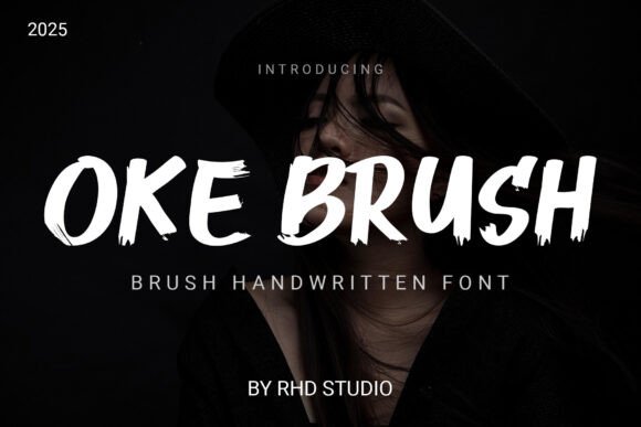 Preview of Oke Brush Font