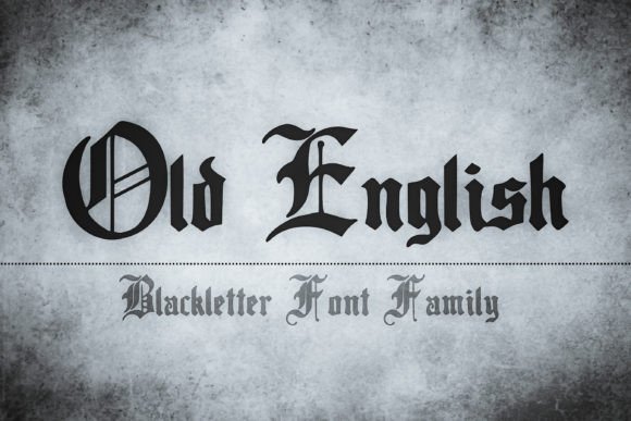Preview of Old English Font