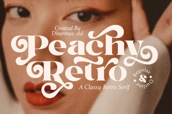 Preview of Peachy Retro Font