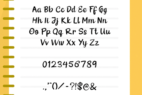 Thumbnail 3 of Permanent Marker Font