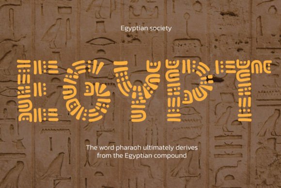 Thumbnail 2 of Pharaoh Font