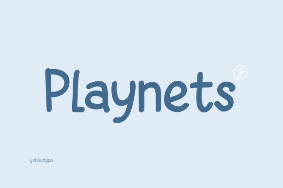 Preview of Playnets Font
