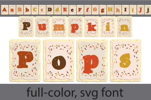 Preview of Pumpkin Pops Font