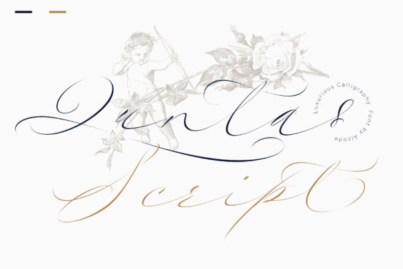 Preview of Quntas Script Font
