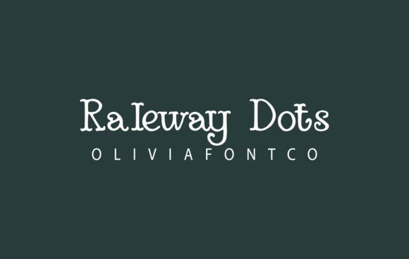 Preview of Raleway Dots Font