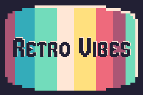 Thumbnail 2 of Retropix Font