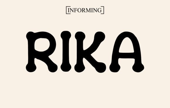 Preview of Rika Font