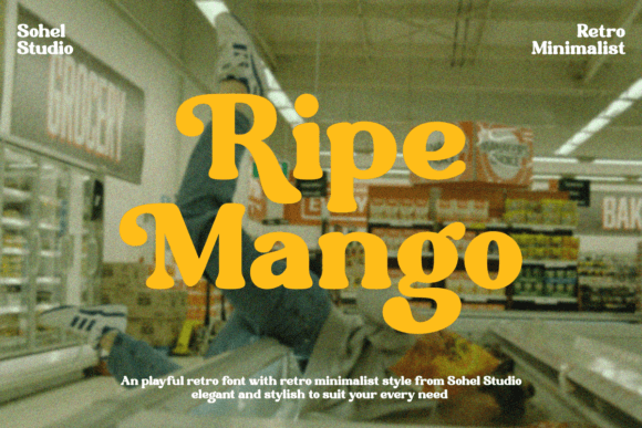 Thumbnail 2 of Ripe Mango Font