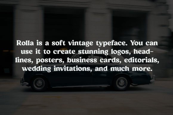 Thumbnail 3 of Rolla Font