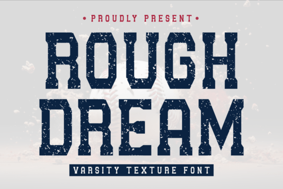 Main preview of Rough Dream Font