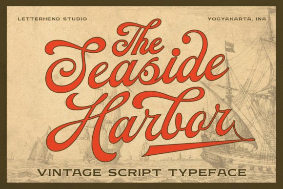 Preview of Seaside Harbor Font